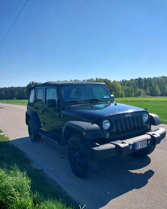 Jeep Wrangler cena 113900 przebieg: 133000, rok produkcji 2017 z Zambrów małe 352